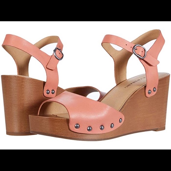 NIB Lucky Brand Zashti Wedge Sandals - Picture 2 of 6